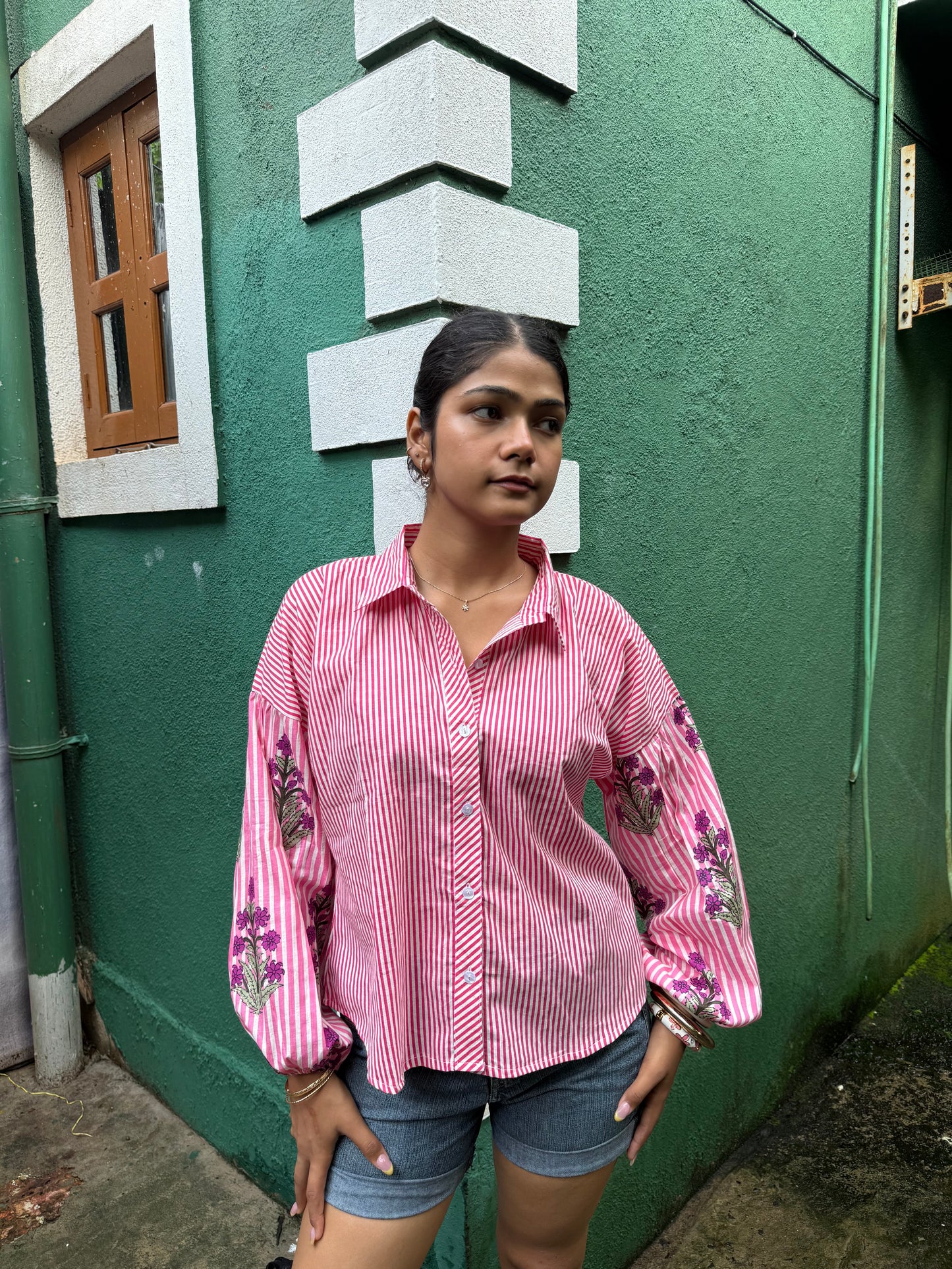 BLUSH PINK SHIRT