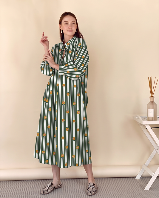 EDEN STRIPE DRESS