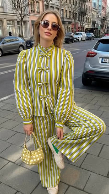 Lime Bowline Co-ord Set