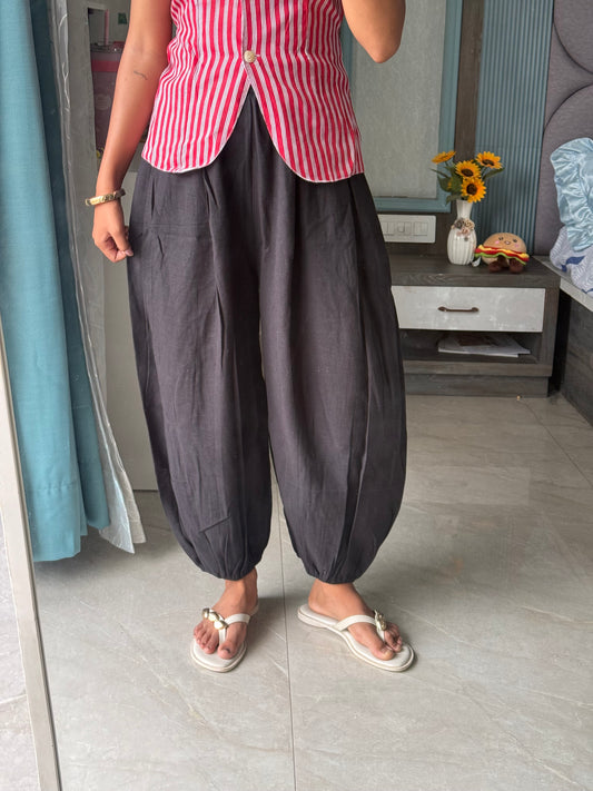 BALOON PANTS BLACK