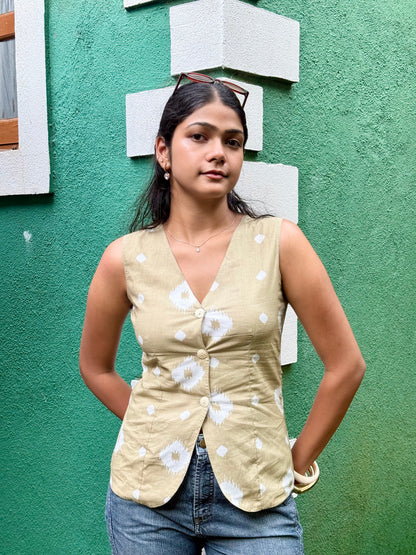 SAGE VEST TOP