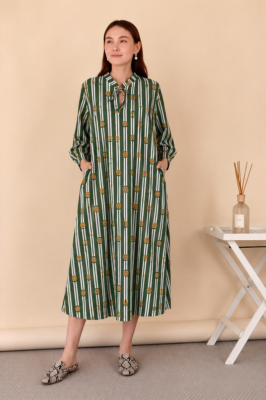 EDEN STRIPE DRESS