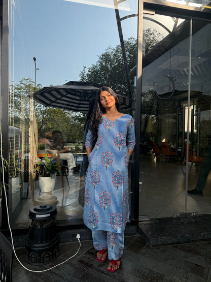 BLUEBERRY CO-ORD SET