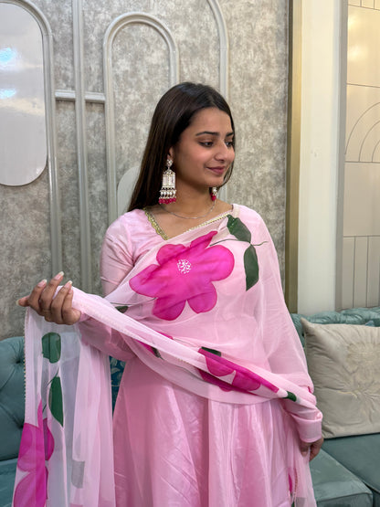 ROOH SILK ANARKALI SUIT
