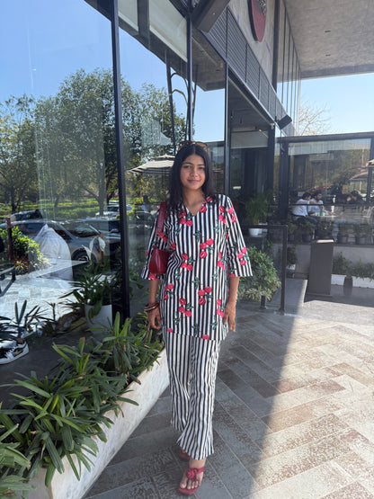 CHERRY CO-ORD SET