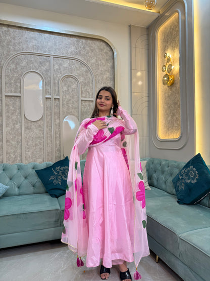 ROOH SILK ANARKALI SUIT