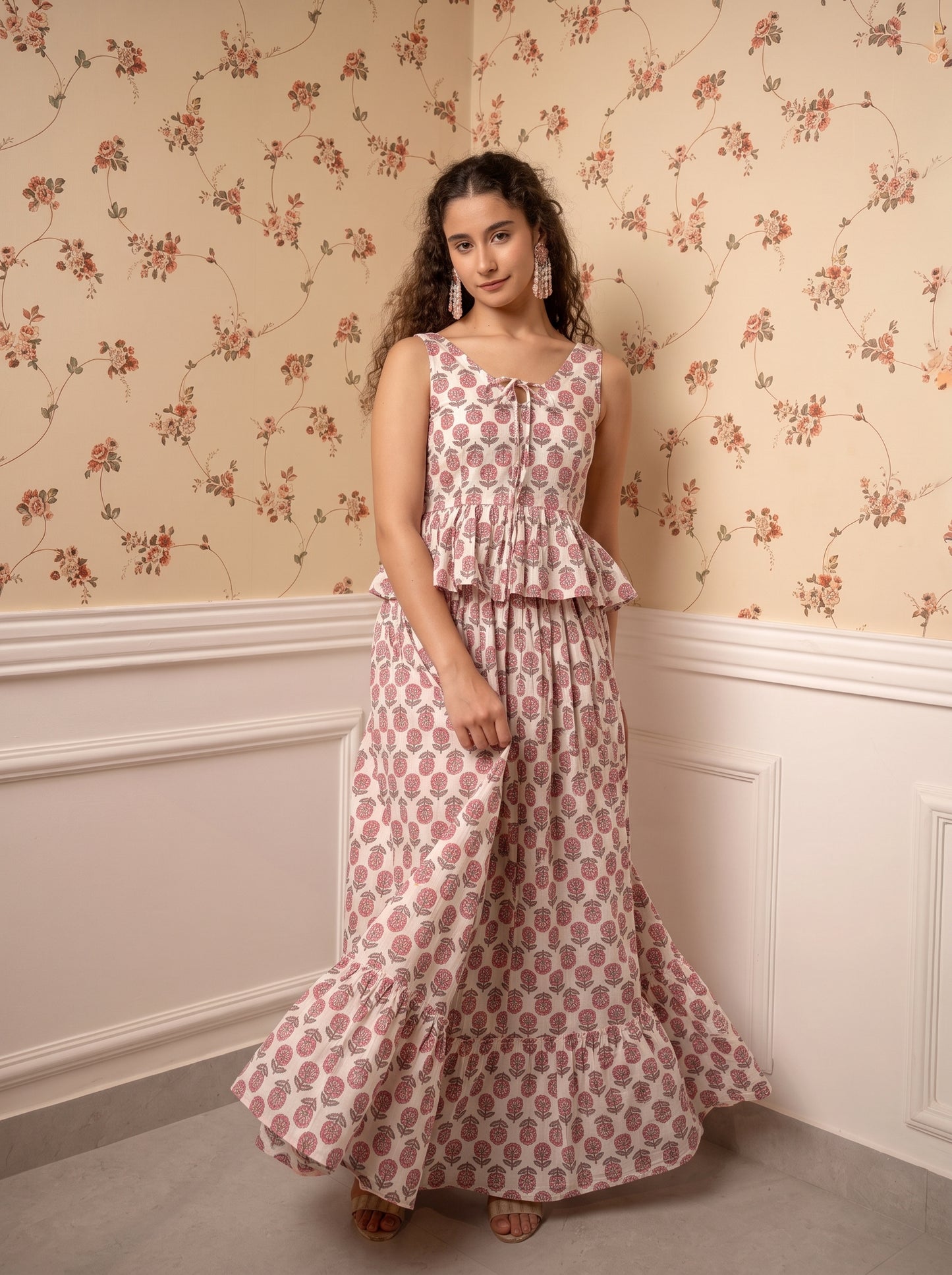 GULABI SKIRT SET