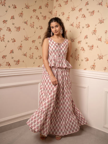 GULABI SKIRT SET
