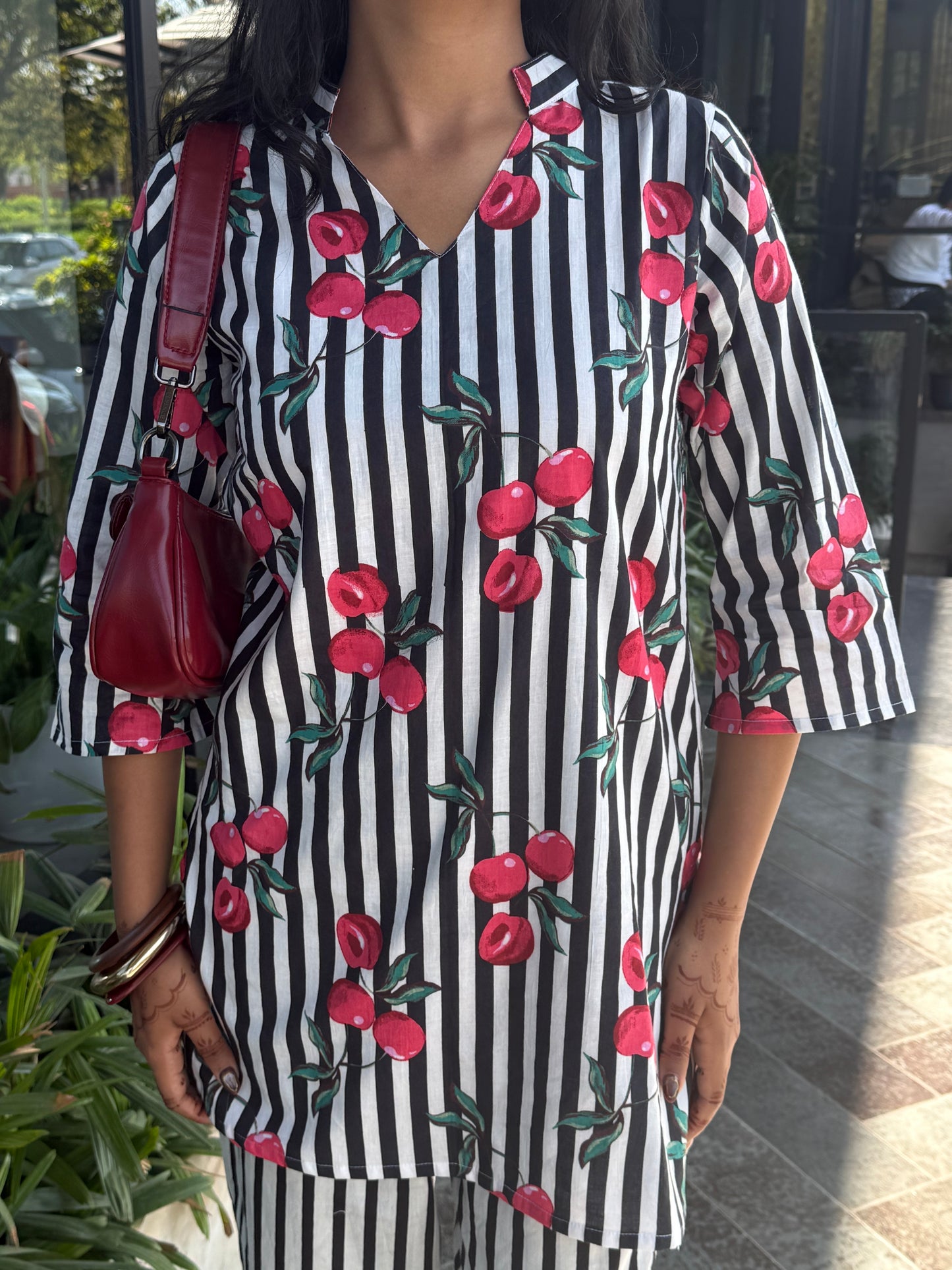 CHERRY CO-ORD SET