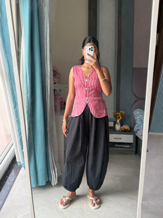 BALOON PANTS BLACK