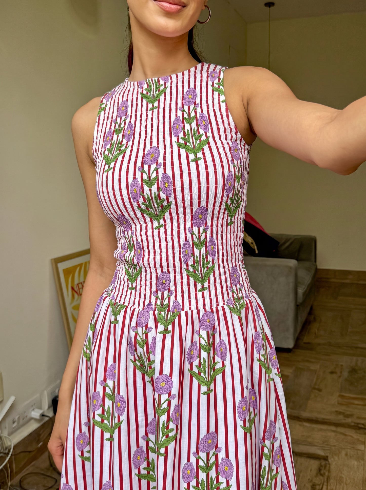 EVORA SMOKED DRESS