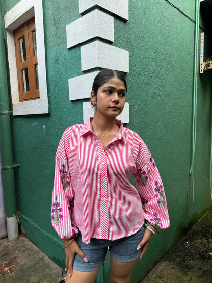 BLUSH PINK SHIRT