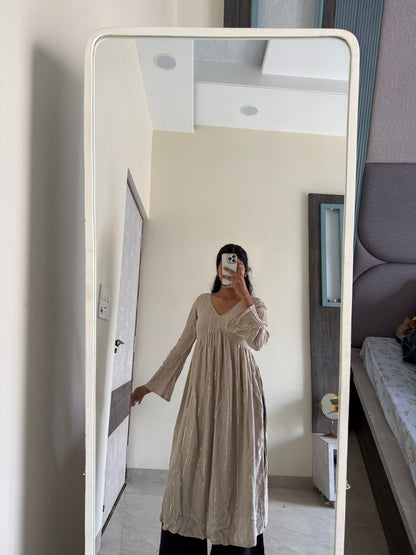 VANILLA LONG KURTI