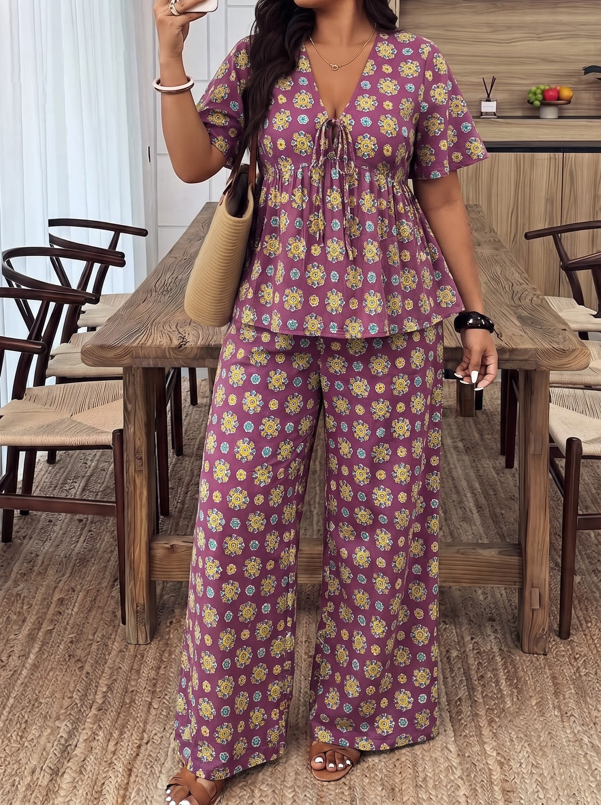 FLORAL COORD SET