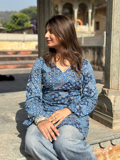 FIROZA CORSET BACK KURTI