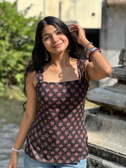 SIYAH SHORT KURTI