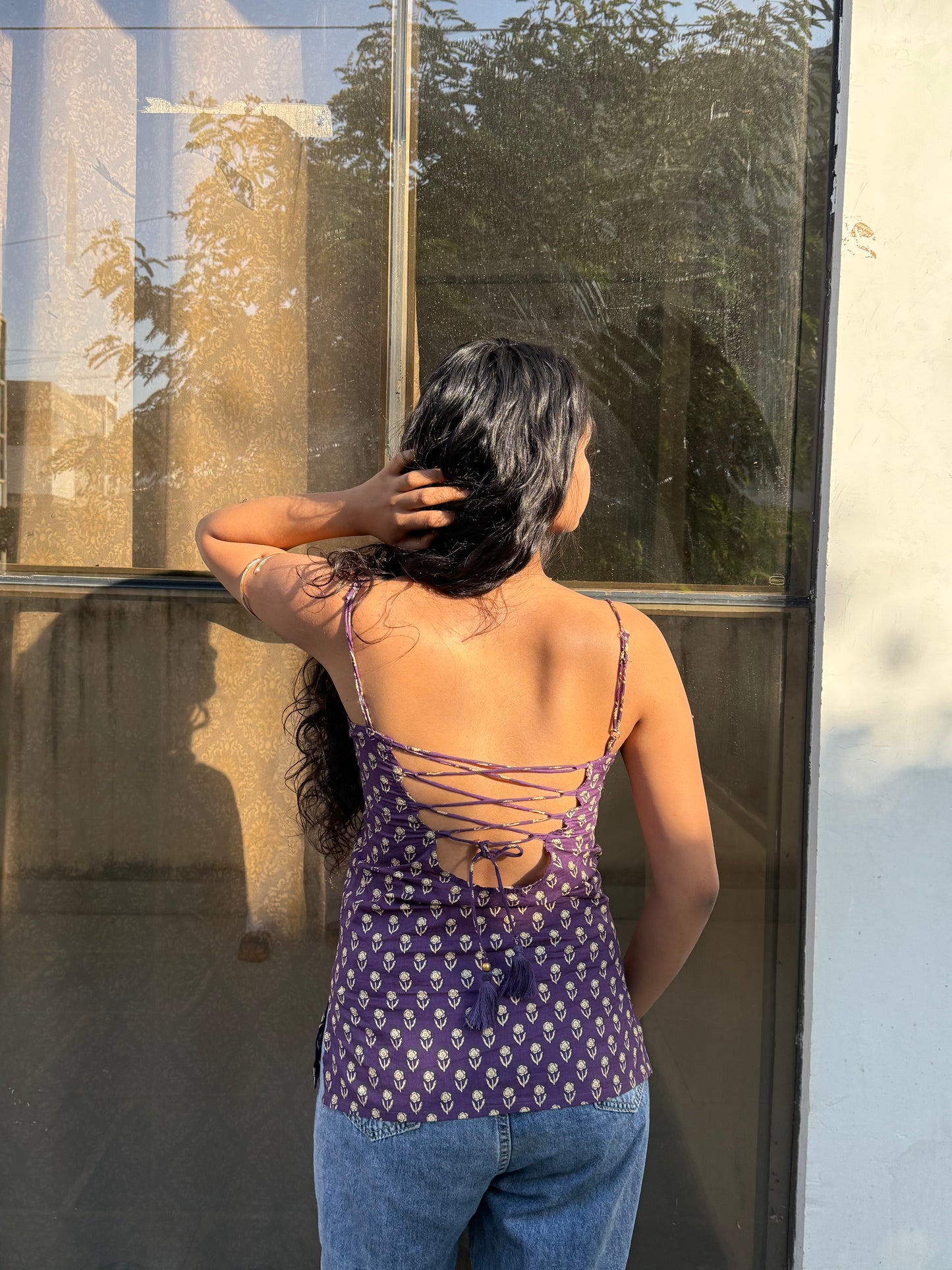 ADAA SLEEVELESS KURTI