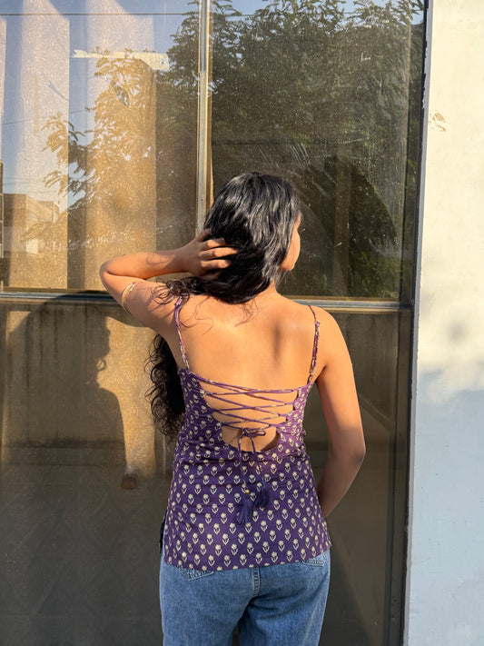 ADAA SLEEVELESS KURTI