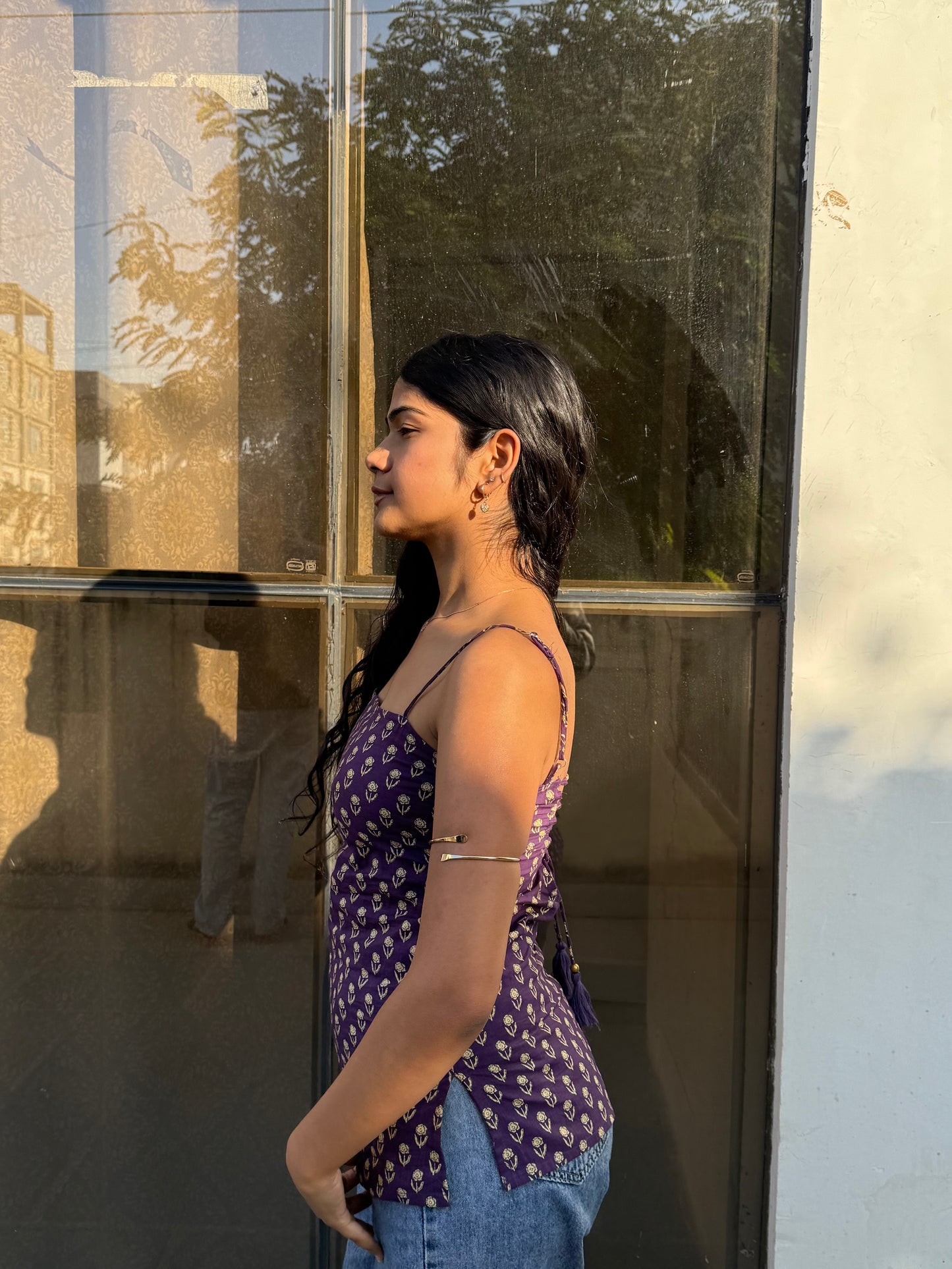 ADAA SLEEVELESS KURTI