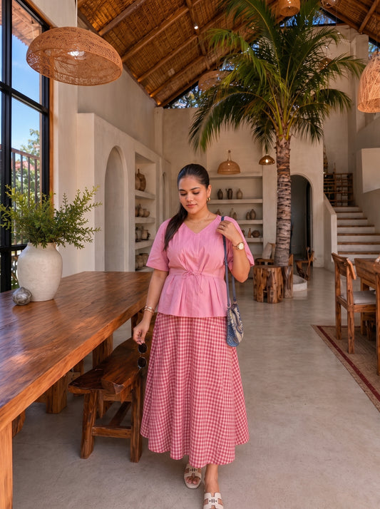STRAWBERRY SKIRT SET