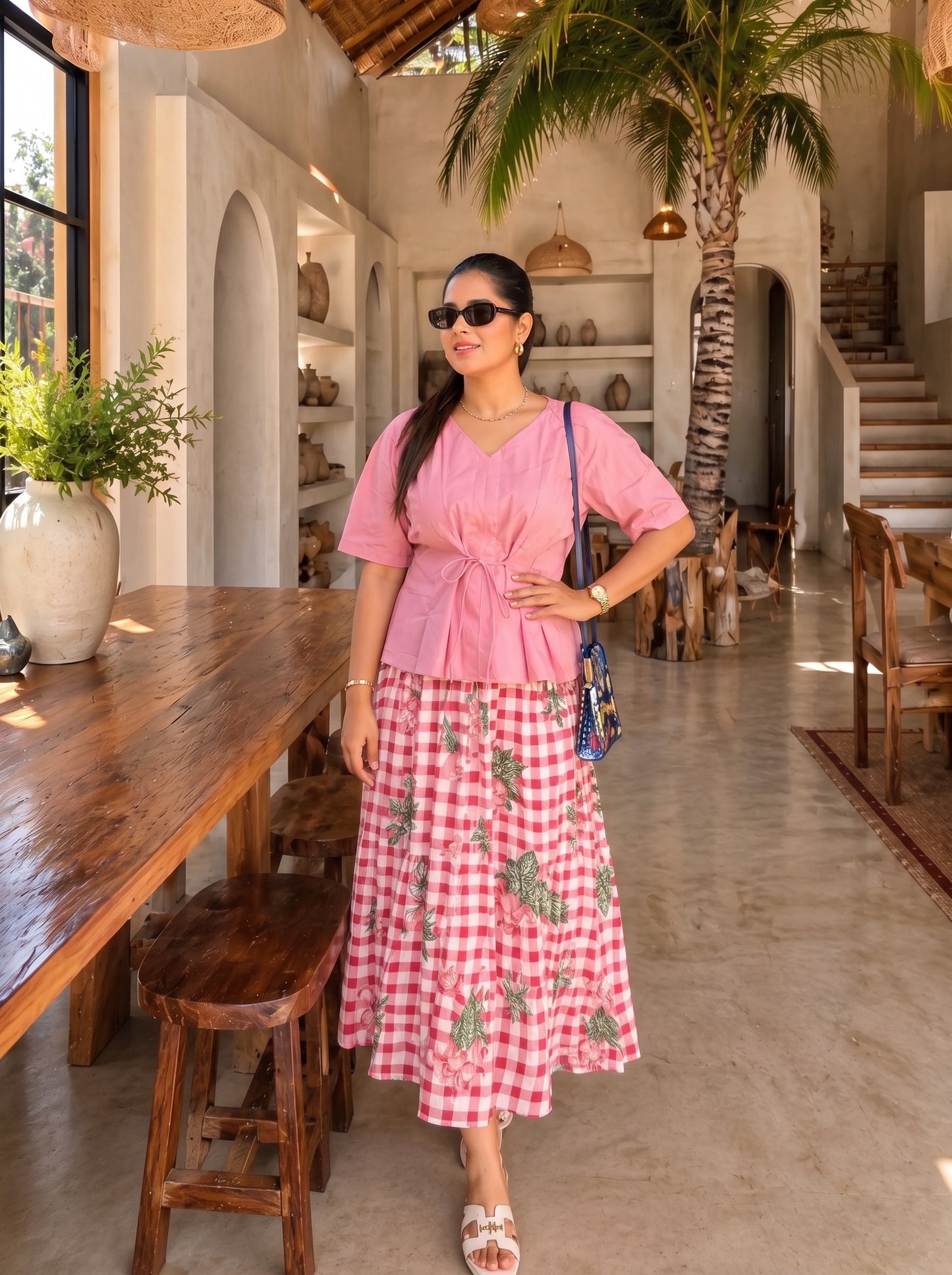 ROSE PICNIC SKIRT SET