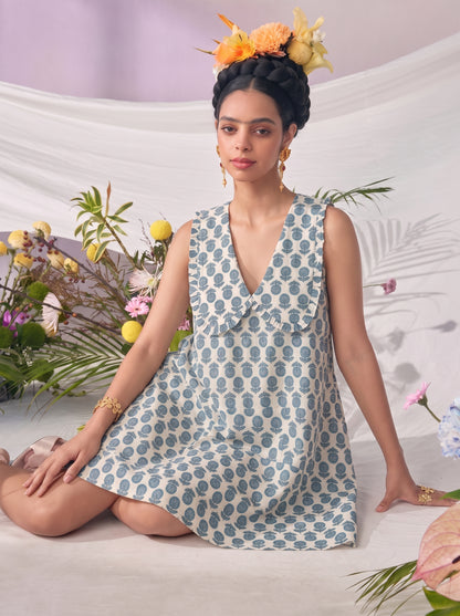 LISA COLLAR DRESS