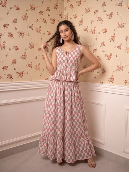 GULABI SKIRT SET