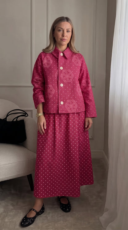 GULNAAR SKIRT SET