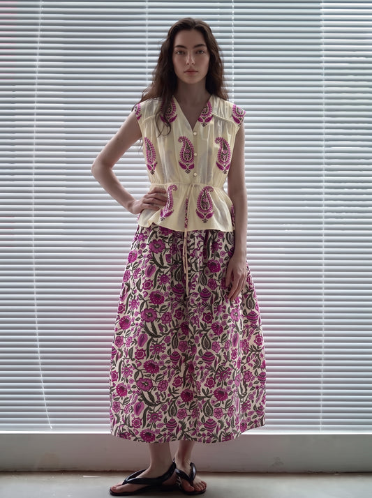 PAISLEY Skirt SET