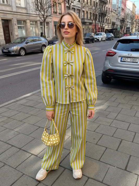Lime Bowline Co-ord Set
