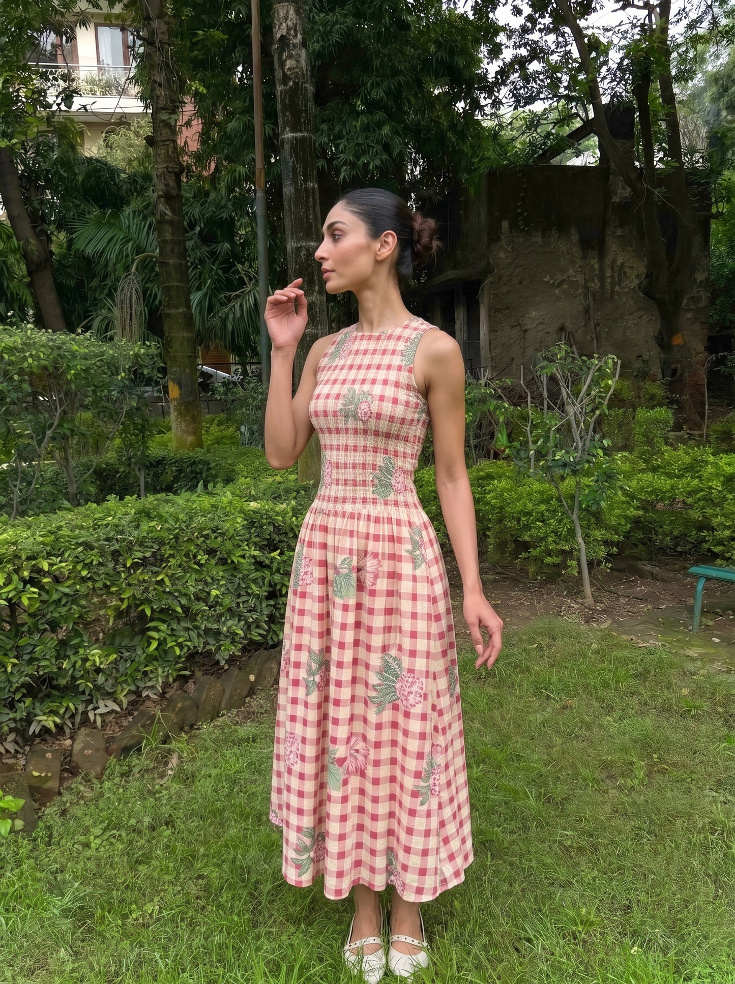 EVORA SMOKED DRESS