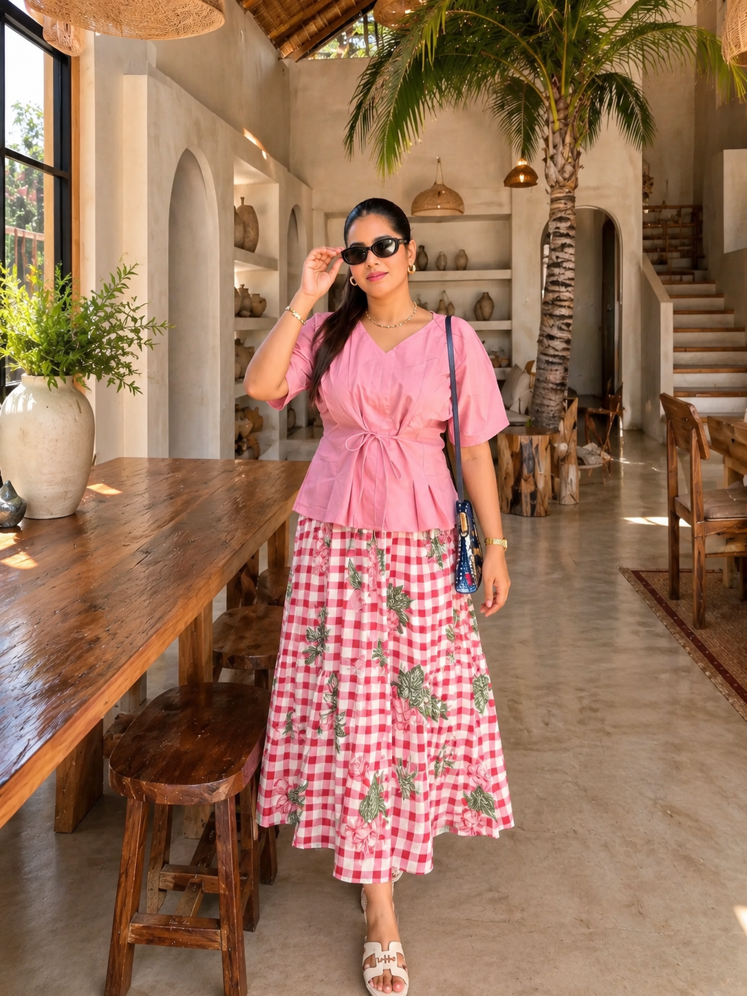 ROSE PICNIC SKIRT SET