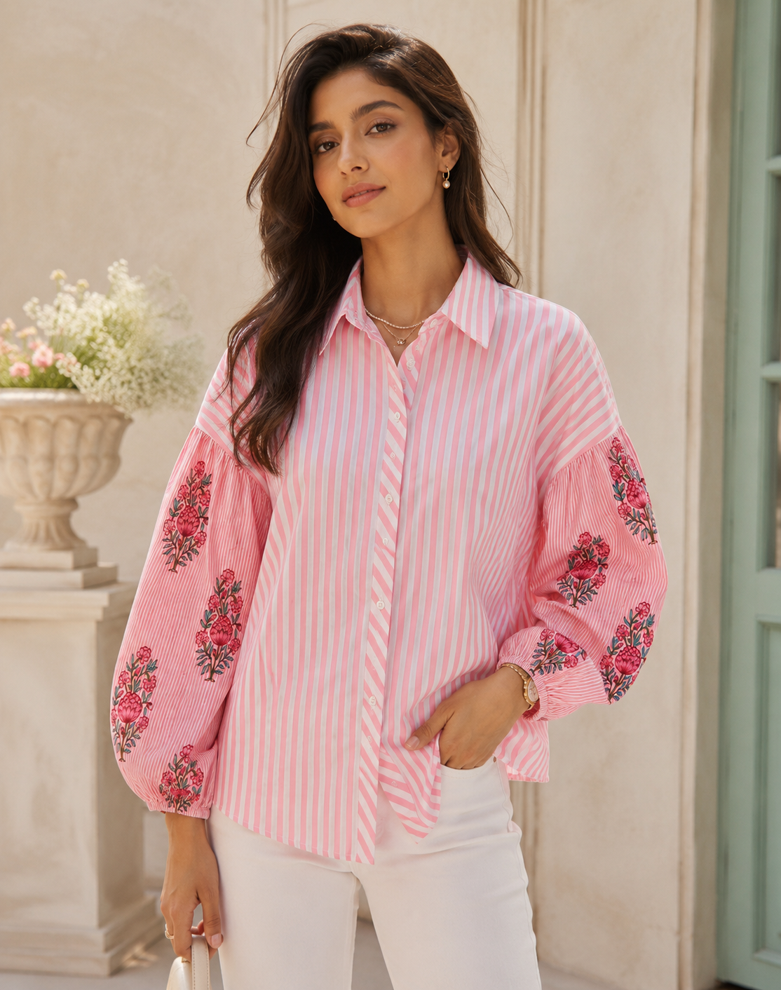 BLUSH PINK SHIRT