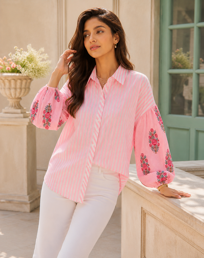 BLUSH PINK SHIRT