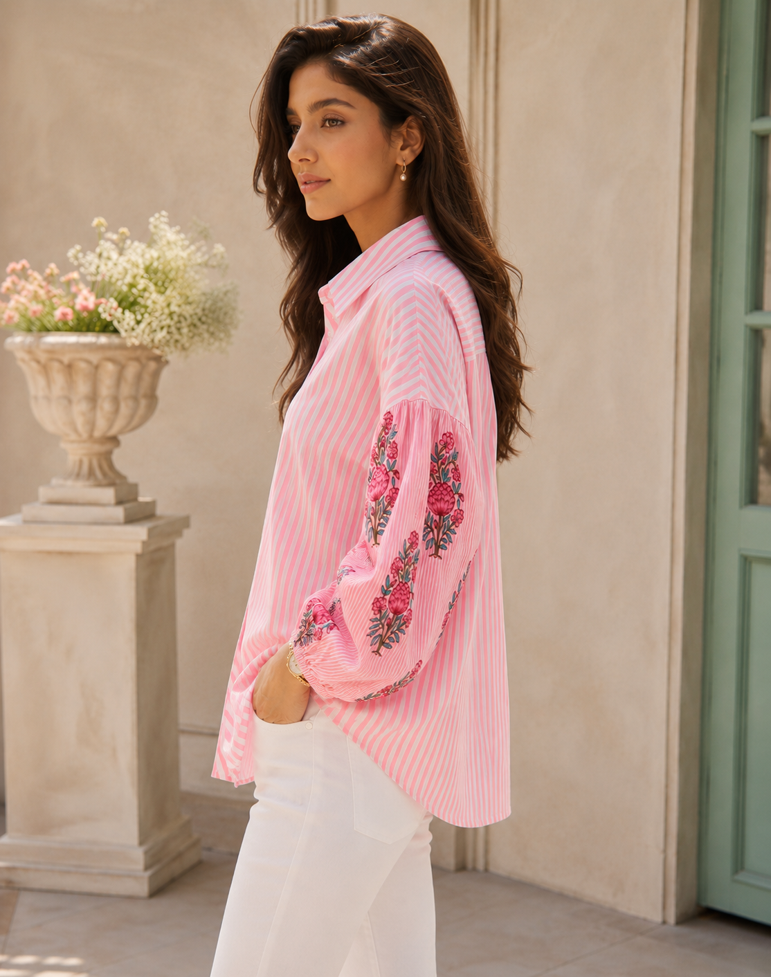 BLUSH PINK SHIRT