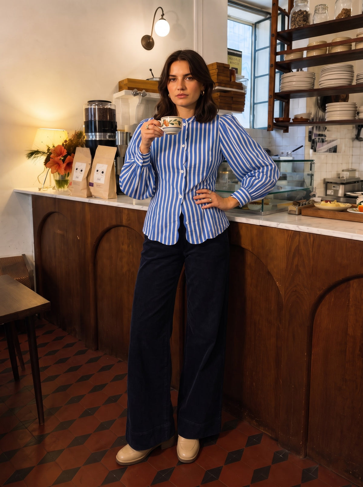 LUNA STRIPE TOP