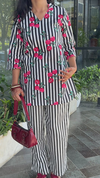 CHERRY CO-ORD SET
