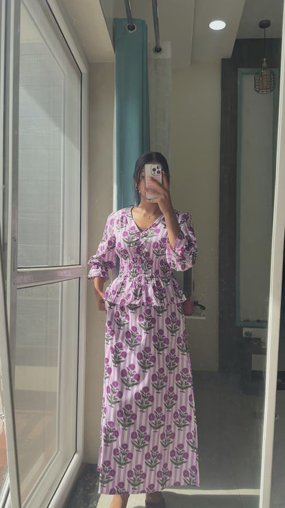 GULMOHAR SET LAVENDER